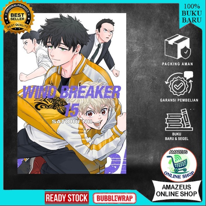 มังงะ: WIND BREAKER vol.15 by Satoru Nii - AmazeusOnlineShop