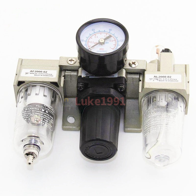 Triple Piece AC2000-02 AF2000-02D AR AL2000-02 วาล์วลดความดันแบบกรอง