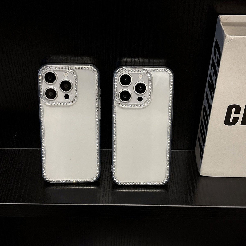 กรอบเพชร Glitter หรูกรอบโทรศัพท์โปร่งใสสำหรับ OPPO Reno 14 13 13F 12 12F 11F 8 8Z 7 7Z 5 5K 5F Pro Lite 4G 5G 2025