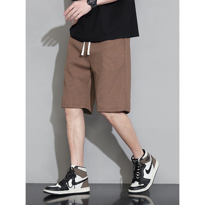 MUHANLU01 กางเกงเเฟชั่นใหม่ขาสั้นลําลอง ไตล์เกาหลี มีกระเป๋า2ข้างแฟชั่นฤดูร้อนสําหรับผู้ชายสินค้าตัวใหม่กางเกงขาสั้นชาย