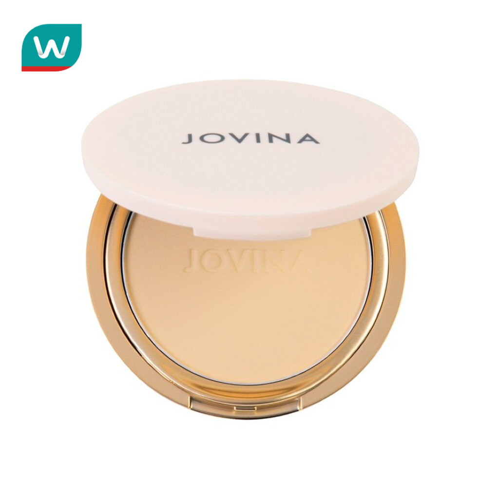 Jovina โจวีน่า สมูท สกิน ฟาวเดชั่น พาวเดอร์ SPF30 PA+++ 10g. 02 นู้ด