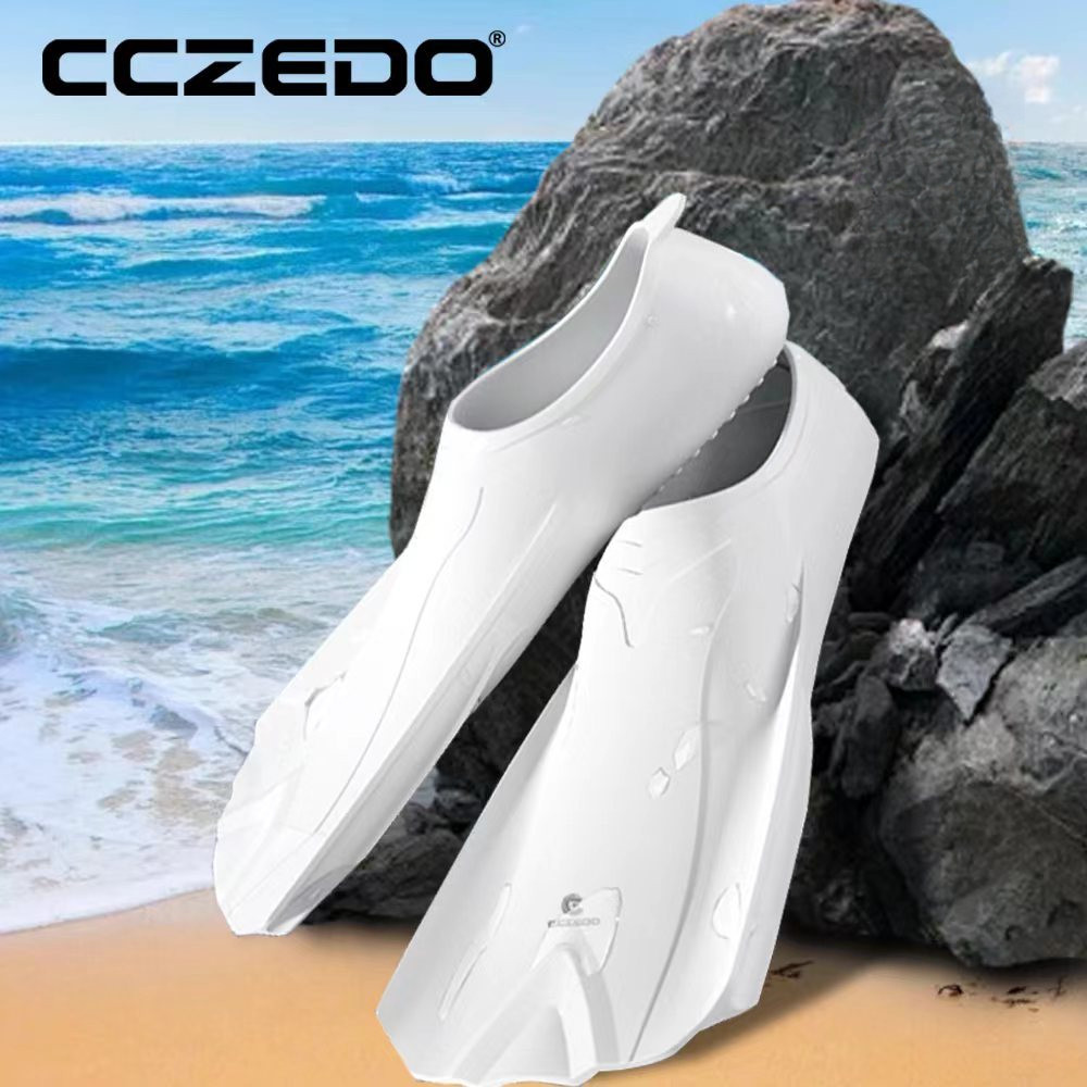 CCZedo ว่ายน้ําตีนกบดําน้ํา Fins สําหรับเด็กผู้ใหญ่ Kickboard ว่ายน้ําซิลิโคน Flippers ฟรีดําน้ําดําน้ําดูปะการังอุปกรณ์ว่ายน้ํา