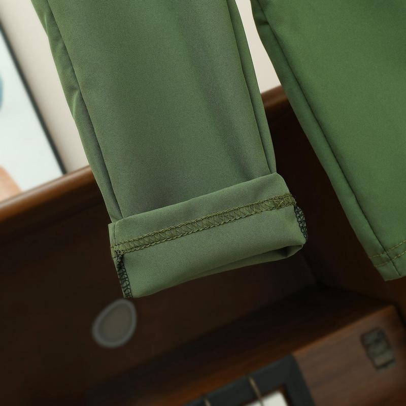 พร้อมส่ง กางเกงขายาว ใส่สบาย เนื้อผ้าไหมอิตารี่ ผ้าใส่สบาย ใส่ได้ทั้งเด็กผู้หญิง และ เด็กผู้ชาย - รูปที่ 5