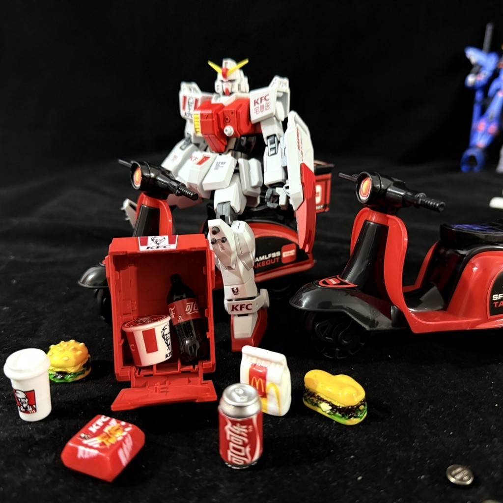 Spray Version HG Marine Gundam KK Cool KFC Color Matching Assembly Model กันดั้ม