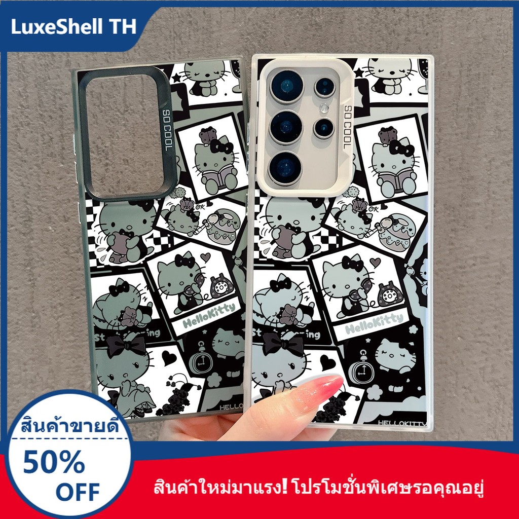เคสโทรศัพท์ HelloKitty สำหรับ iPhone 16–7/8Plus และ Samsung A04E, 13, 15, 22, 34, 53, 54, 73, 05, 05