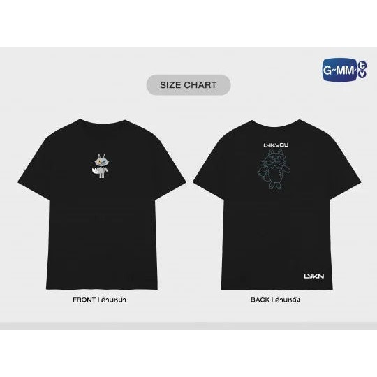 เสื้อยืด LYKN LYKYOU อย่างเป็นทางการ   S-5XL