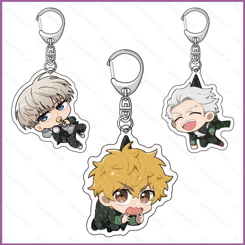 WIND BREAKER Haruka Sakura พวงกุญแจอะคริลิคกระเป๋าเป้สะพายหลังจี้ Akihiko Nirei อุปกรณ์เสริมอะนิเมะ Periphery