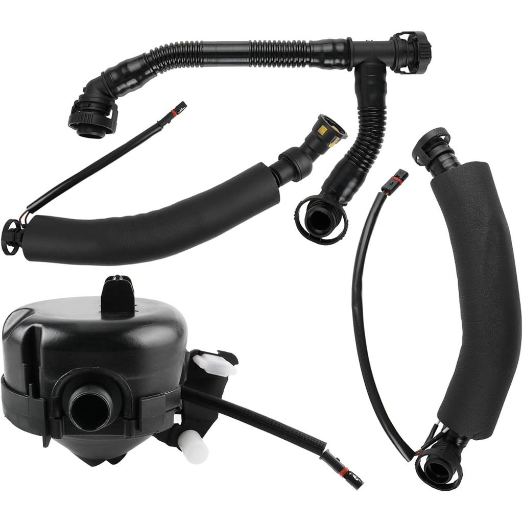 ออโต้เคย์ 11157567801 Crankcase Vent วาล์ว W/Crankcase Vent ท่อเหมาะสําหรับ BMW 325i 325xi 330i 330x