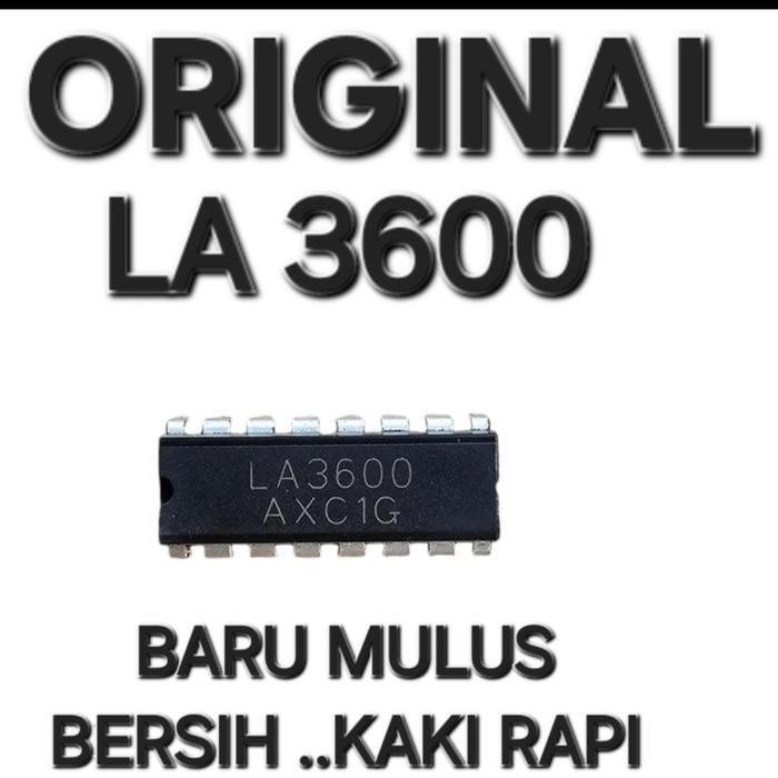 RM74...!!! LA 3600 LA3600 IC GALAXY TONE GIGABASS TURBOBASS BASS NEW....!!!