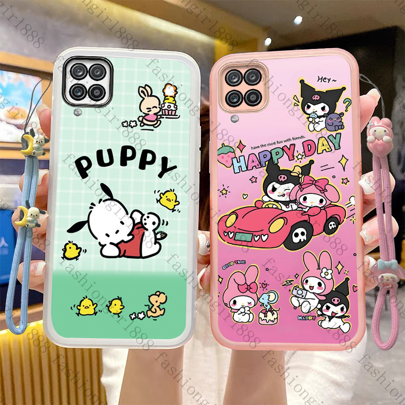 เคส Samsung a12 เคสโทรศัพท์ samsung m12 พร้อมฟิล์มกันรอยเลนส์