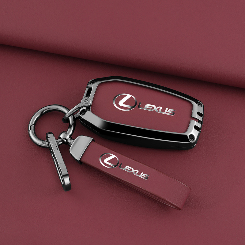เหมาะสําหรับ Lexus lm300h ฝาครอบกุญแจ lm500h เปลือกกุญแจ High-End โลหะ Lexus lm350 หัวเข็มขัดกระเป๋า