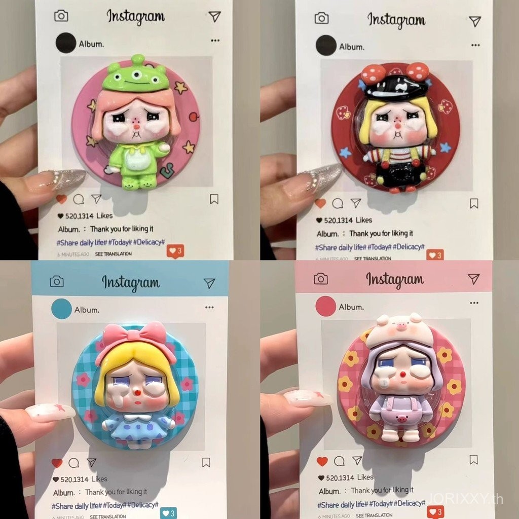 รูปแบบใหม่สามมิติน่ารักตาหมากรุกร้องไห้ทารกเหมาะสําหรับ แม็กเซฟ วงเล็บแม่เหล็กดูดซับซุปเปอร์