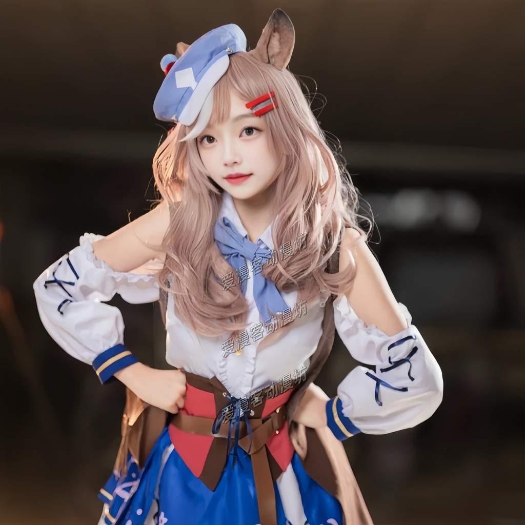 【พร้อมส่ง】uma musume cosplay anime girl figure pretty derby Matikanetannhauser คอสเพลย์เครื่องแต่ง