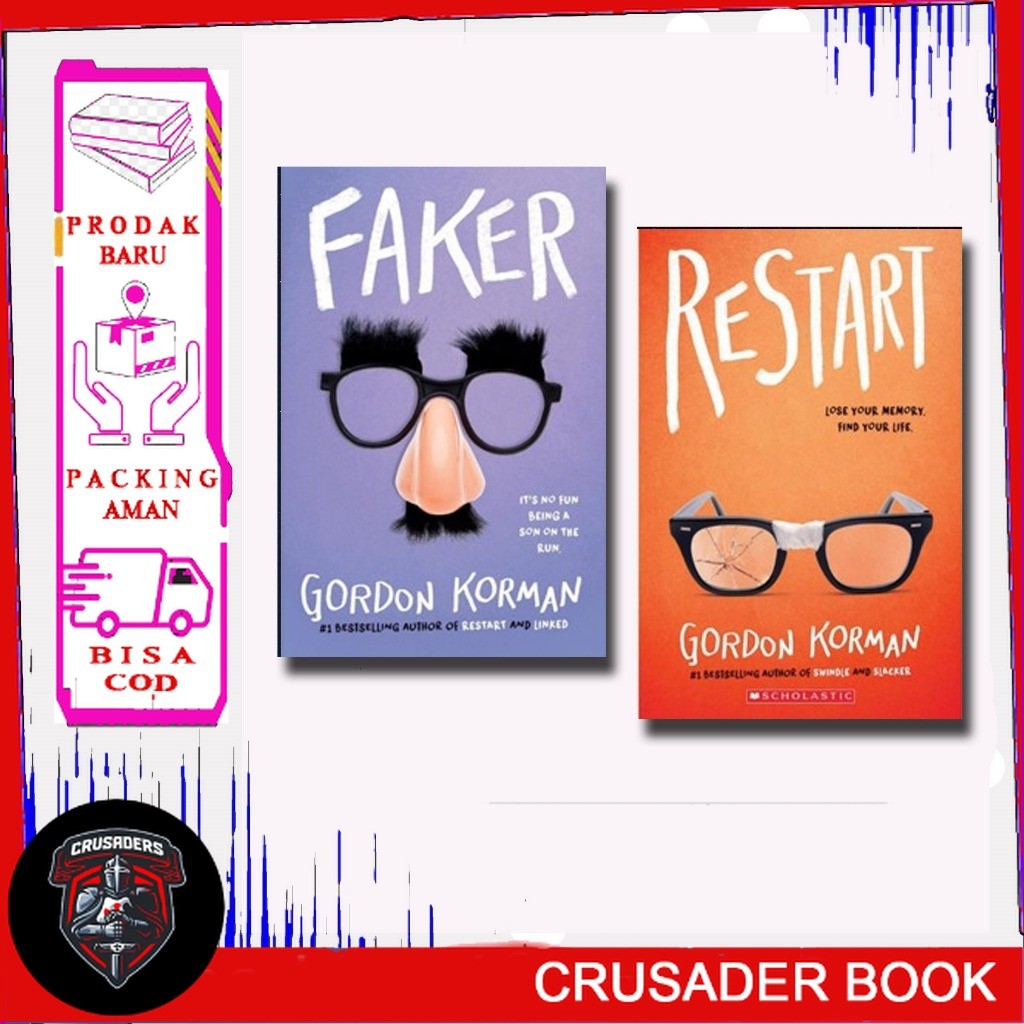 Restart & Faker - Gordon Korman (อังกฤษ) - CrusaderBook