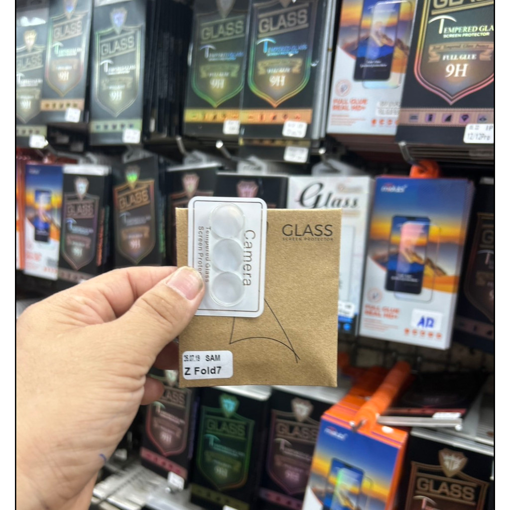 ฟิล์มกระจกเลนส์กล้อง สำหรับ สำหรับ Samsung Z Flip7 Z Fold7 ตรงรุ่น พร้อมส่ง ป้องกันเลนส์กล้อง