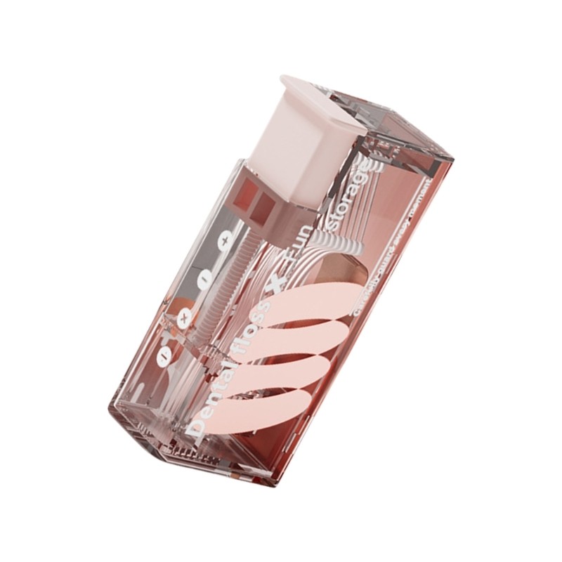 ซีบีวาย * พลาสติกไหมขัดฟันเลือกภาชนะประหยัดพื้นที่กรณีการจัดเก็บการเดินทางที่บ้านอุปกรณ์เสริม - รูปที่ 3