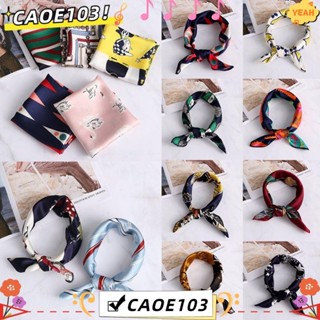 CAOE Silk Feel Satin Elegant Fashion Head-Neck Tie Hair Band…