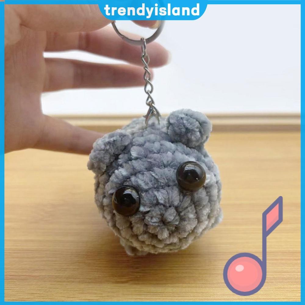 Sad Hamster Meme Sound Music Plush Toy Sad Hamster พวงกุญแจจี้พวงกุญแจโครเชต์ Plush Sad Hamster Meme