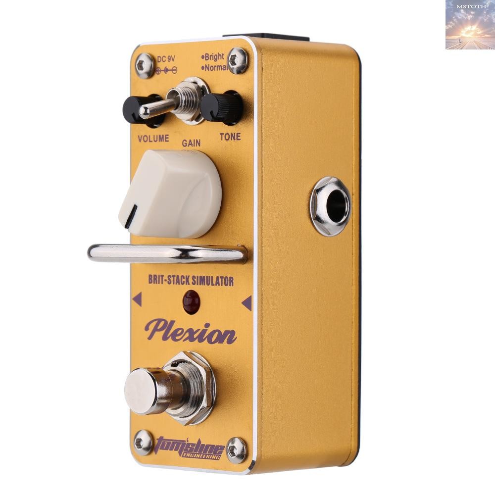 AROMA APN-3 Plexion Brit-stack Simulator กีตาร์ไฟฟ้าเหยียบ Mini Single Effect พร้อม True Bypass