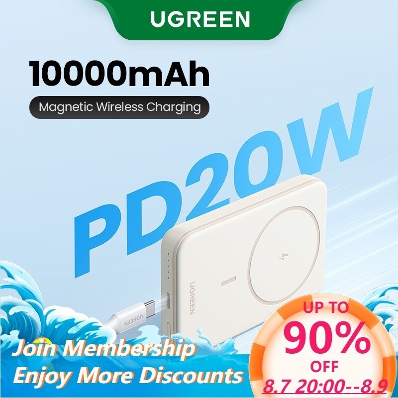 UGREEN Powerbank แม่เหล็ก 10000mAh ใหม่ล่าสุด