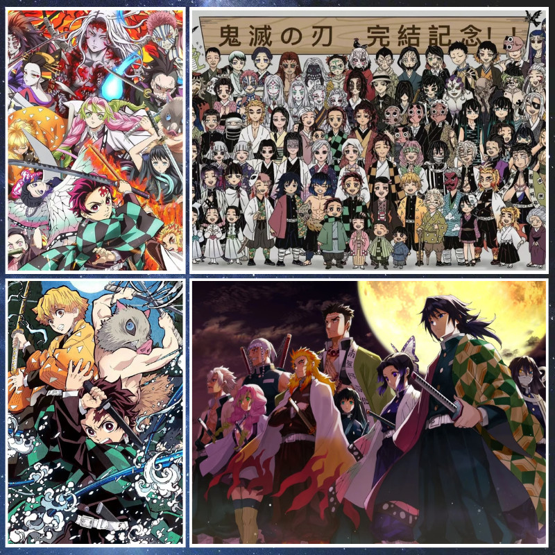 🚀พร้อมส่ง🚀【Demon Slayer】 Jigsaw Puzzle ไม้จิ๊กซอว์ 300-1000 ชิ้นจิ๊กซอว์เด็กจิ๊กซอว์ผู้ใหญ่จิ๊กซอว์พัฒนาสมองจิ๊กซอว์อะนิเมะชายหญิงจิ๊กซอว์ของขวัญวันเกิดจิ๊กซอว์