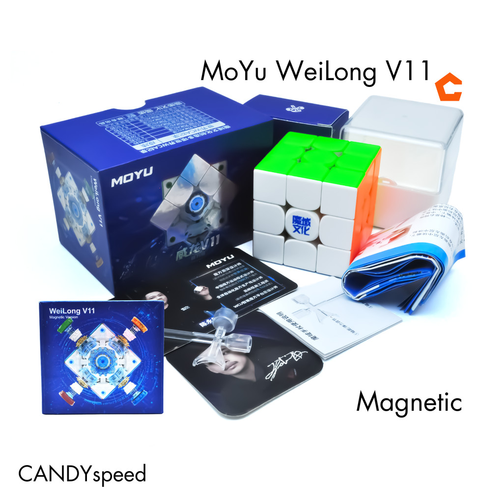 รูบิค Rubik MoYu WeiLong V11 20M Maglev Ball Core UV | by CANDYspeed - รูปที่ 5