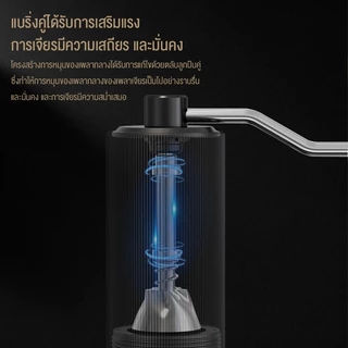 LENODI coffee grinder ทีบดกาแฟ เครื่องบดเมล็ดกาแฟ แบบมือ แบบพกพา เครื่องต้มกาแฟในครัวเรือน
