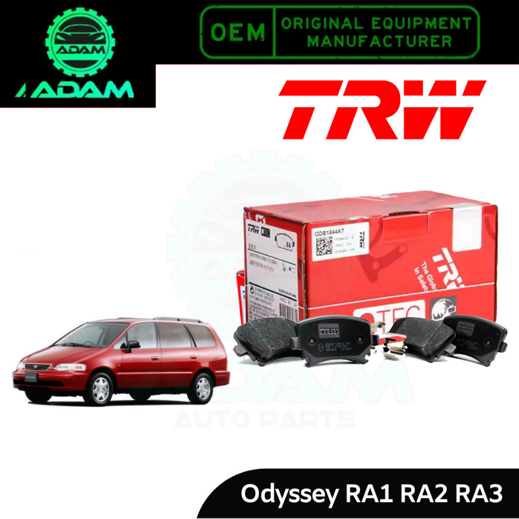 TRW Honda Odyssey RA1/RA2/RA3 ผ้าดิสเบรคหน้า & หลัง