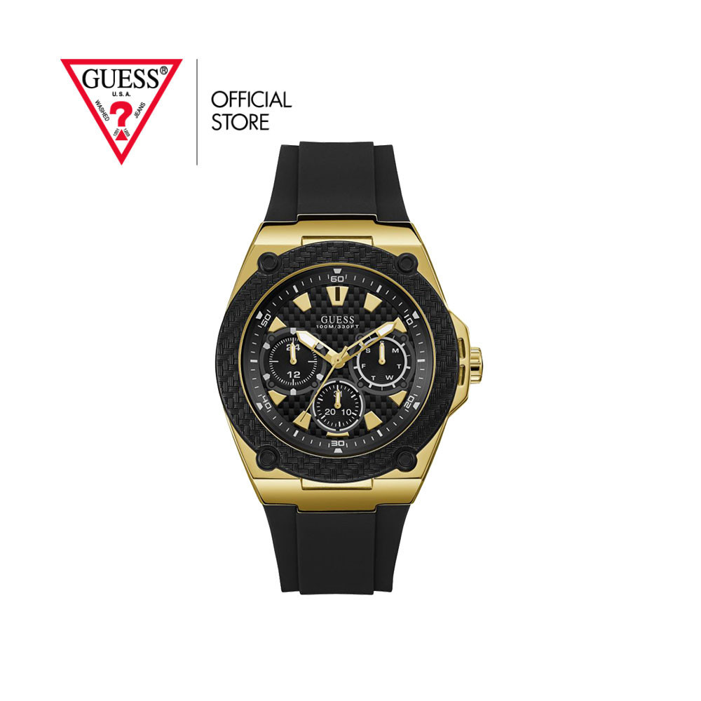 GUESS นาฬิกาข้อมือ ผู้ชาย รุ่น LEGACY W1049G5 สีดำ