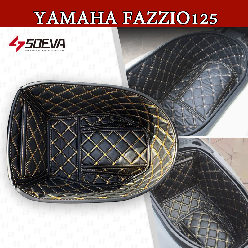 เหมาะสําหรับ YAMAHA FAZZIO125 แผ่นรองถังที่นั่งซับแผ่นป้องกัน