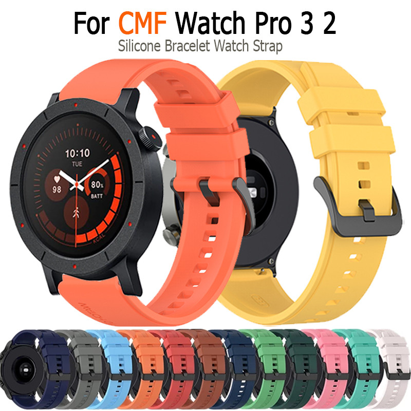 สายซิลิโคน สําหรับ CMF Watch Pro 3 Original Sport Bracelet สําหรับ CMF Watch Pro 2