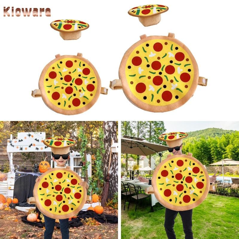 [โคลแวร์] ชุดคอสเพลย์พิซซ่าฮาโลวีน พร้อมหมวก สบายๆ สำหรับงานเฉลิมฉลอง