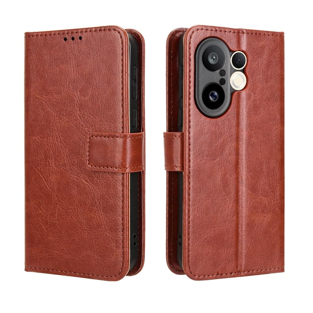 Flip Case สําหรับ VIVO X200 FE X200FE V2503 กระเป๋าสตางค์หนัง PU ฝาหลังช่องเสียบการ์ดขาตั้งเคสโทรศัพ