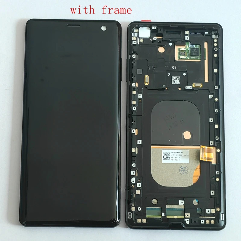 Amoled สําหรับ Sony Xperia XZ3 H9493 H8416 H949 จอแสดงผล Lcd Touch Glass Digitizer อะไหล่เต็ม 2160*1