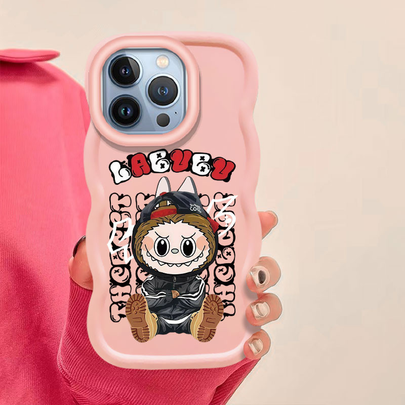 Cool LAbubu สําหรับ OPPO A1K F9 PRO A7X F11 PRO A58 A94 A95 A96 f21 pro a1 pro f19 pro + Reno 4 5 6 