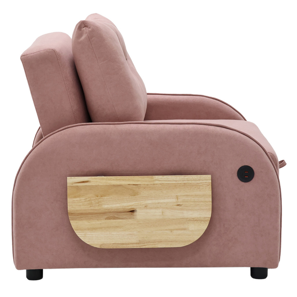 SB Design Square โซฟาเบด รุ่น Rich สีชมพู (96x94x90 ซม.)  แบรนด์ SOFA SOLUTIONS รูปที่ 6