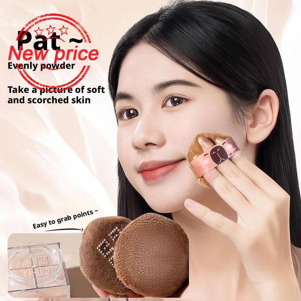 MALORYE Air Cushion Powder Puff Isolation Liquid Foundation Puff Powder และคอนซีลเลอร์แห้งเปียก P2k4