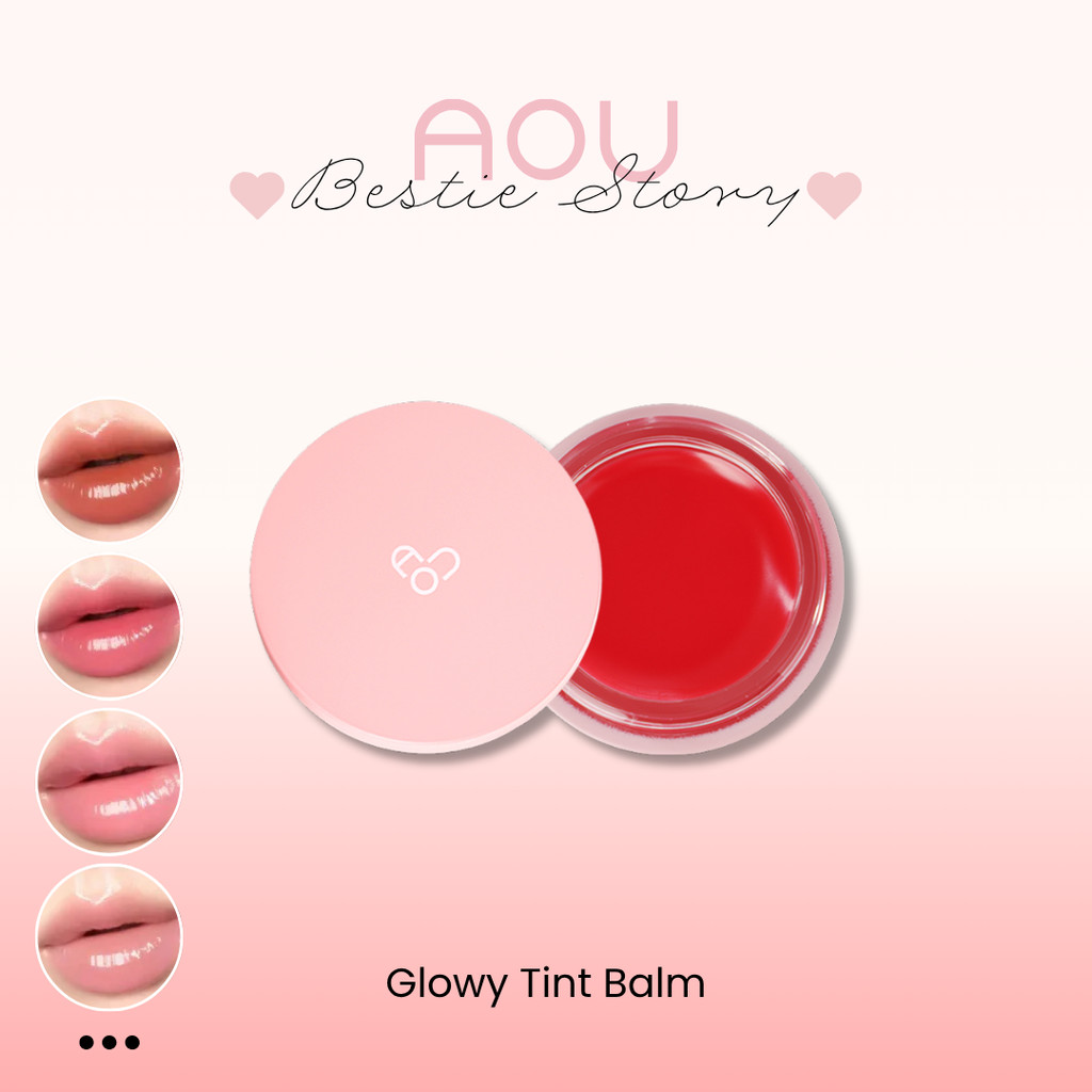 OFFICIAL AOU Glowy Tint Balm ลิปบาล์มทิ้นท์ 10 สี 3.5g