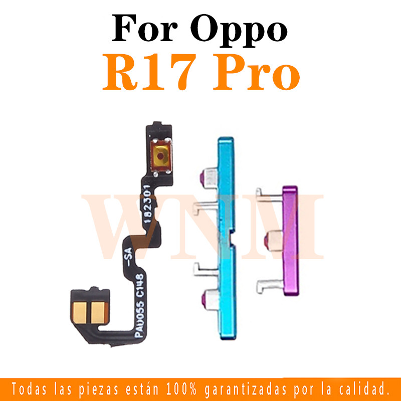 สําหรับOppo R17 Pro Powerปุ่มFlex on/ปิดปุ่มสวิทช์ด้านข้างKey Volume Up Down Flexสายโทรศัพท์มือถือPart ราคา ถูกที่สุด ดีลบีเคเค แกลเลอรีภาพที่ 5