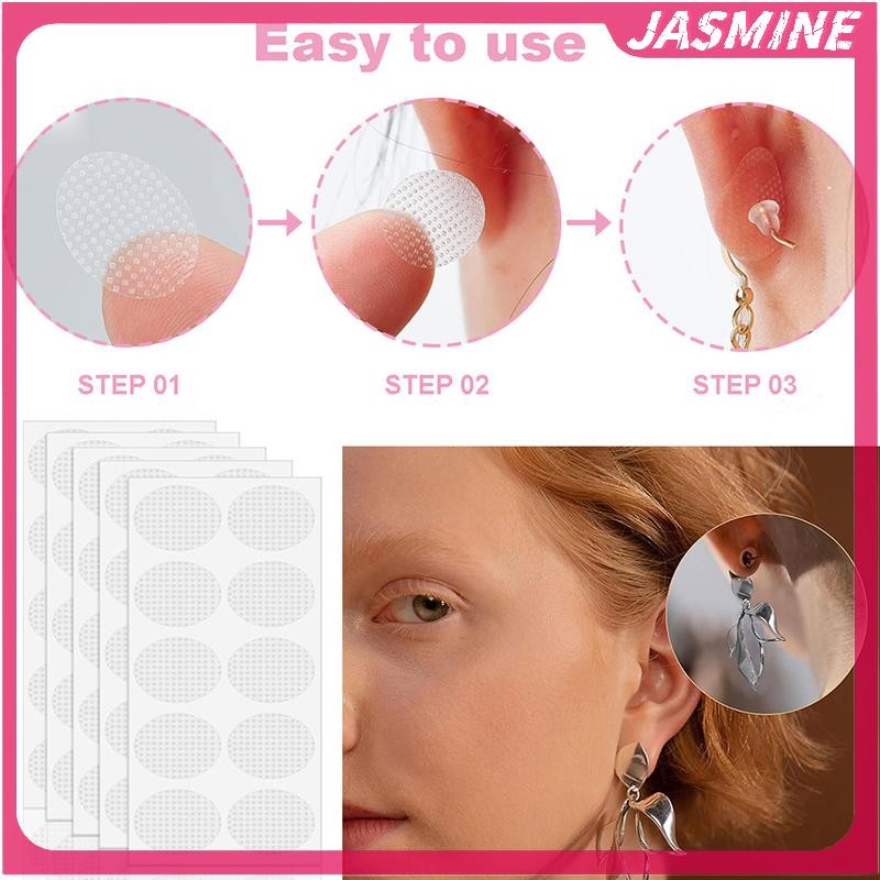 Byth 100/200 ชิ้นที่มองไม่เห็น Ear Lift สําหรับหู Lobe สนับสนุนเทปที่สมบูรณ์แบบสําหรับยืดหู Lobes และบรรเทาความเครียดจากต่างหูหนัก byth