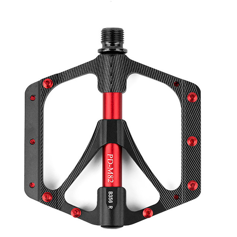 Promend山地自行车脚踏 M82铝合金抛光轴承踏板3培林宽骑行脚蹬