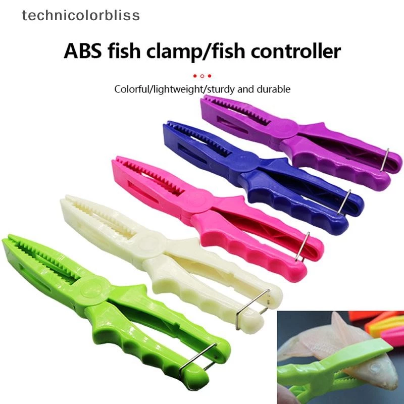 Tcbs คีมจับปลา ABS Fish Clamp Grip เครื่องมือตกปลาระดับพรีเมียมสำหรับ.Release Hook และ.Body Holder