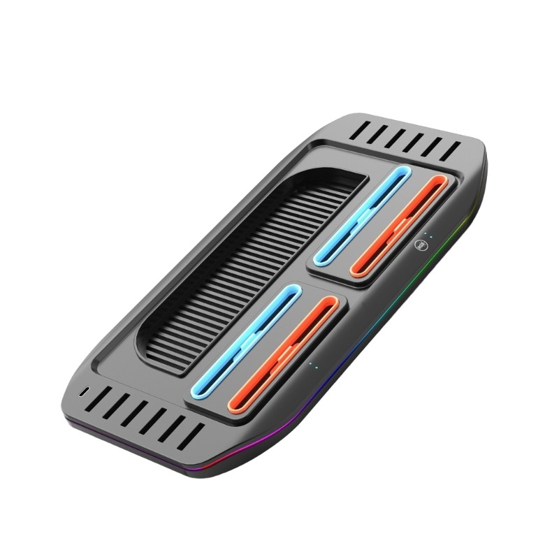 AMOOND Controller แท่นชาร์จสําหรับเกมคอนโซล NS2 พร้อมช่องจับ