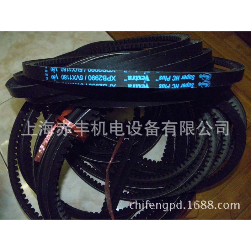 สายพาน V- ฟัน XPB2410/5VX950 เข็มขัดทนอุณหภูมิสูง XPB2410/5VX950