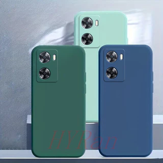 OPPO A57 2022 A77S เคสโทรศัพท์ซิลิโคนสีทึบ YT
