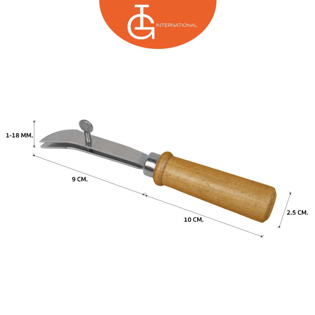 IG International เครื่องกรีดขอบหนัง เครื่องตกแต่งขอบหนังแบบปรับระดับได้ DIY IG-EQ003 - รูปที่ 2