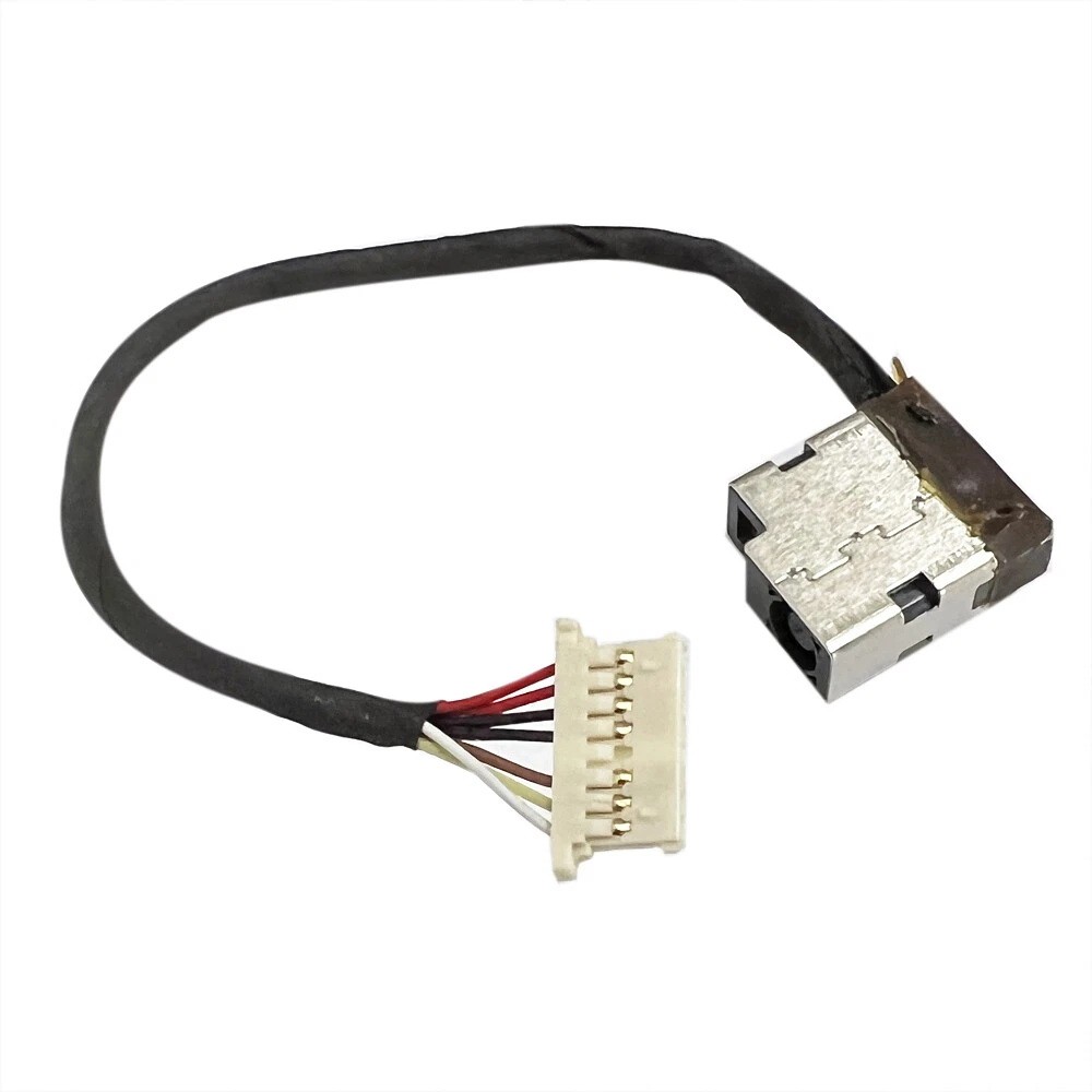 DC Power Jack Cable HP 15S-EQ 15S-FQ 15S-FR 15-EF 15-AB 15S-DU 15-DY 15-BS 15-BW 799749-S17 931613-001 806746-001 มีสาย