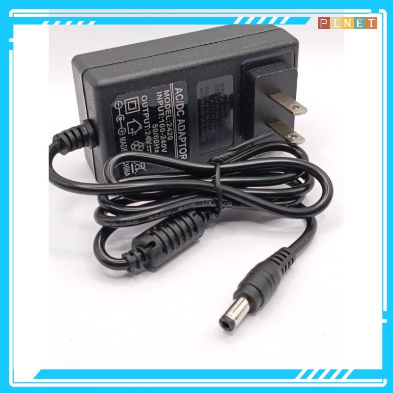 ร้านแนะนำ 24v2a  อะแดปเตอร์ 24V 2A แจ็ค 5.5x2.5, 2.1มม ร้านในกทม ส่งของทุกวัน