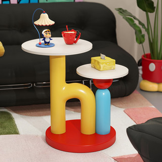 Meja Samping Sofa Meja kopi Dekorasi Rumah Ruangan Estetik Colorfull