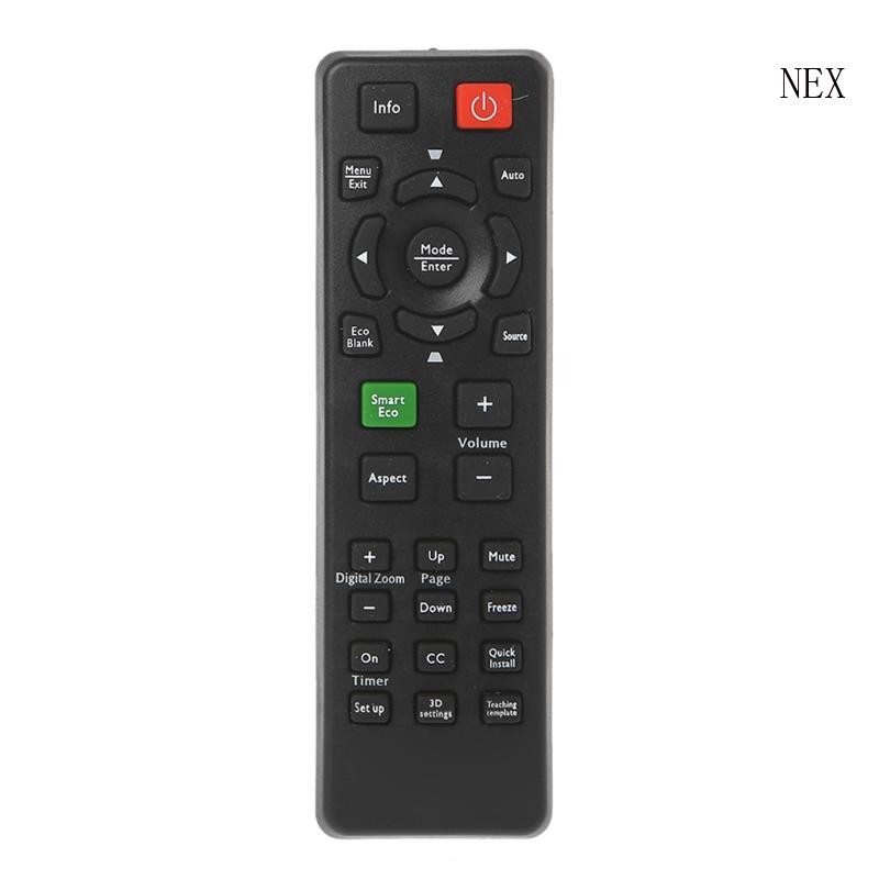 NEX รีโมทคอนโทรลโปรเจคเตอร์สําหรับ BenQ MS517 MX720 MW519 MS517F MS506